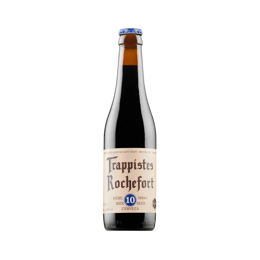 Garrafa de cerveja belga Trappist Rochefort 10 330 ml — cerveja artesanal