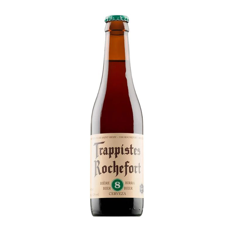 Garrafa de cerveja belga Trappist Rochefort 8 330 ml — cerveja artesanal