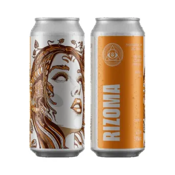 CERVEJA DOGMA RIZOMA DOUBLE IPA 473ML