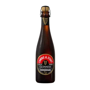 CERVEJA GUINNESS TIMMERMANS LAMBIC STOUT 375ML
