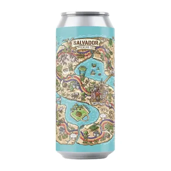 CERVEJA SALVADOR RAINBOWN DIVISION 473ML