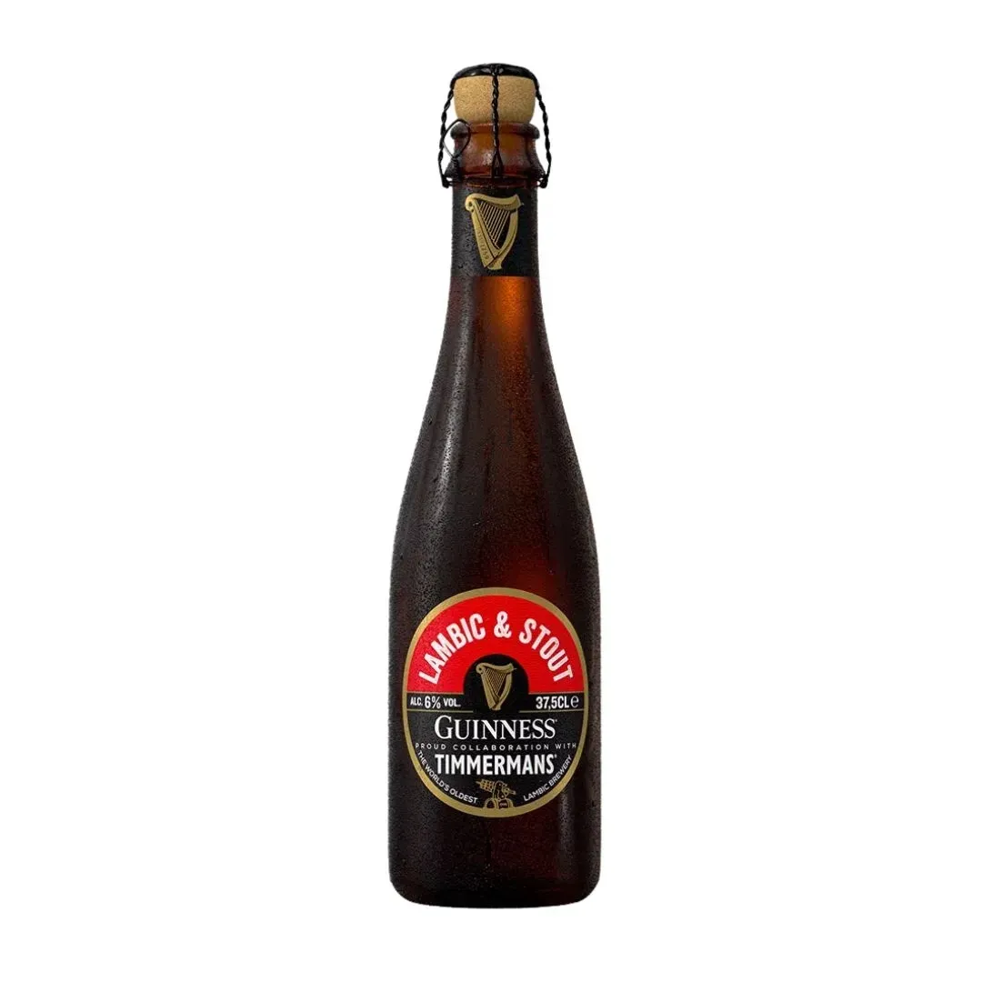 CERVEJA GUINNESS TIMMERMANS LAMBIC STOUT 375ML CERVEJA GUINNESS TIMMERMANS LAMBIC STOUT 375ML