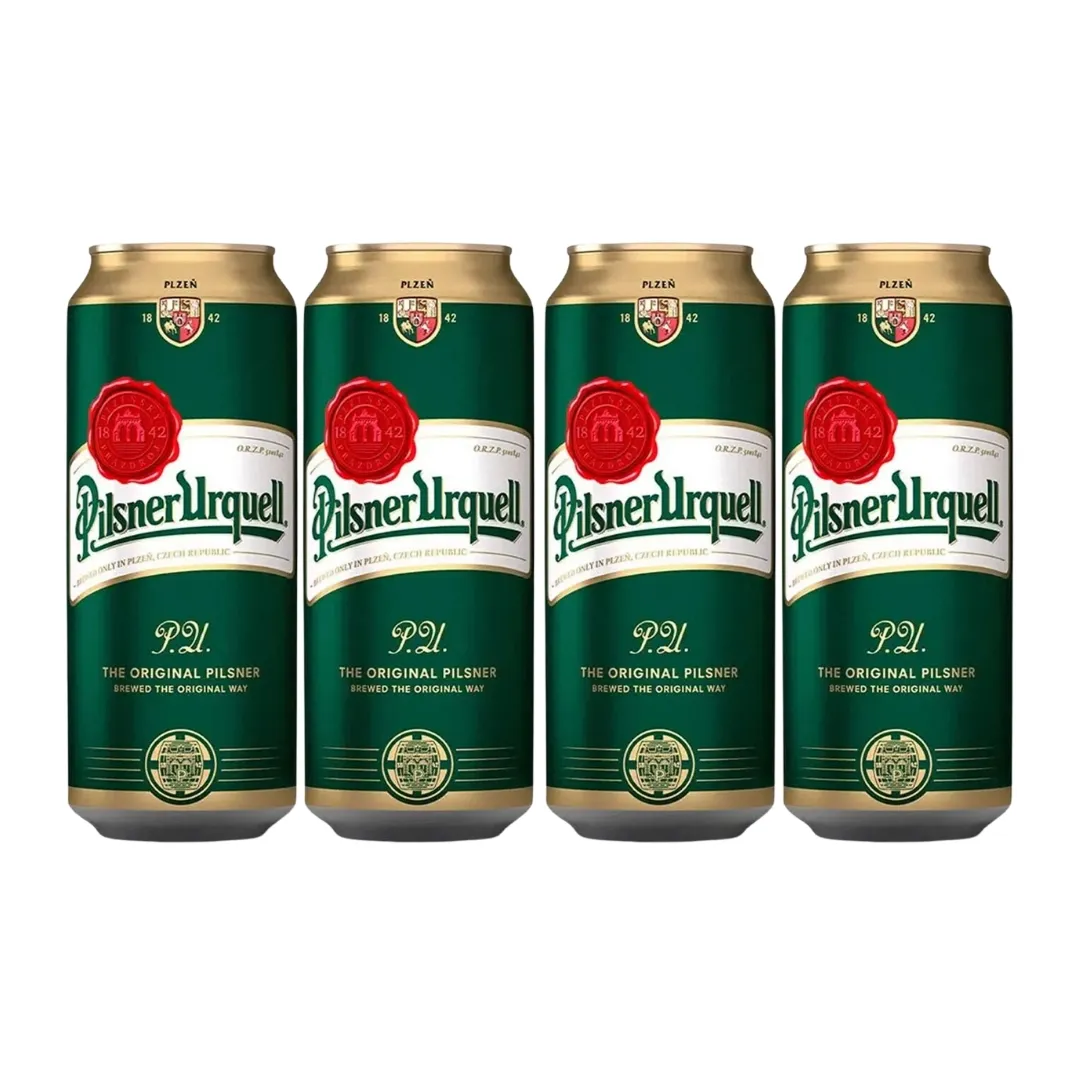 PACK 4 UNIDADES CERVEJA PILSNER URQUELL 500ML PACK 4 UNIDADES CERVEJA PILSNER URQUELL 500ML