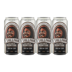 PACK 4 UNIDADES CERVEJA JUAN CALOTO O´SULLIVAN E SU SUENO DE CREMOSIDADE 473ML