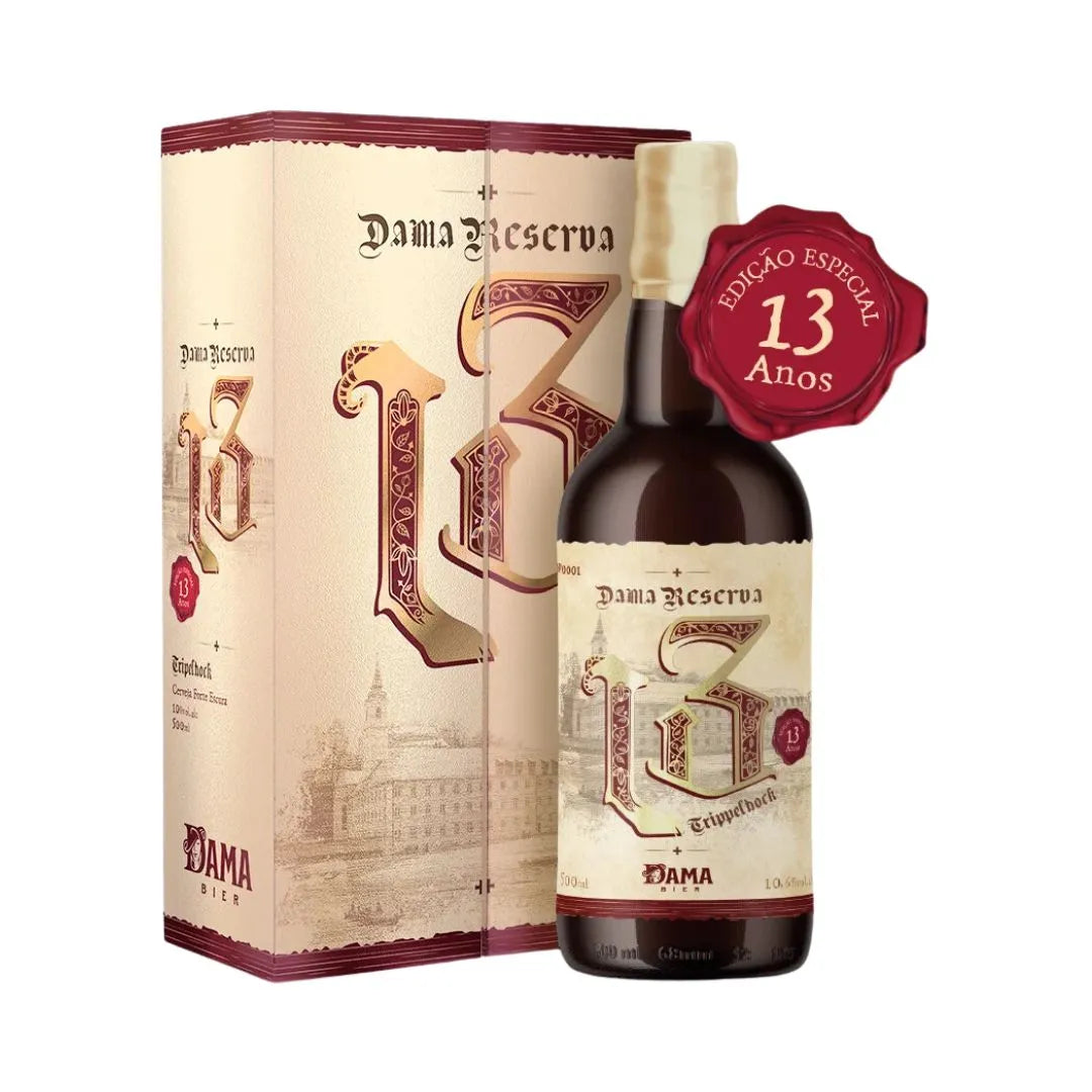 CERVEJA DAMA RESERVA 13 500ML