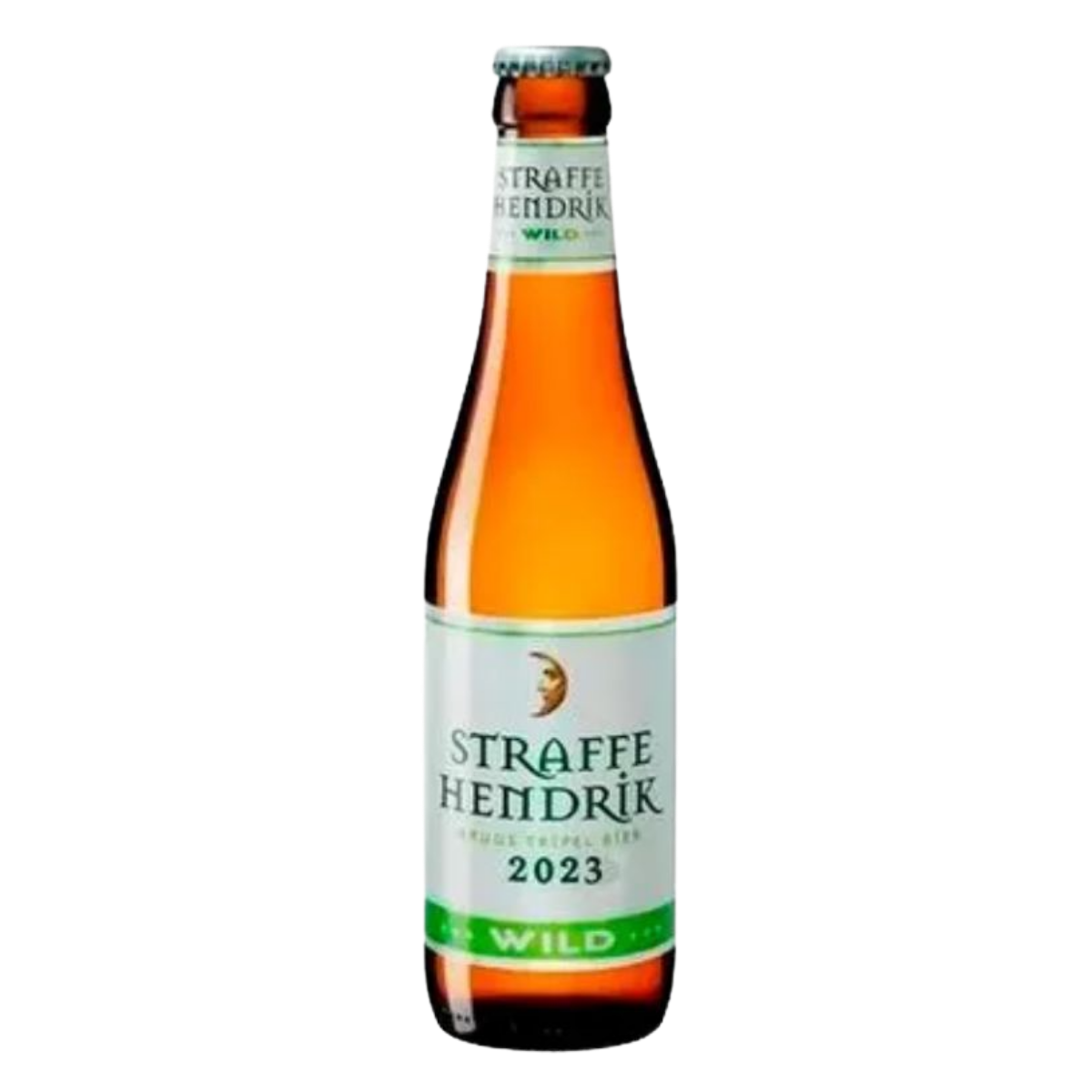 Garrafa de cerveja belga Straffe Hendrik Wild 2023 330 ml