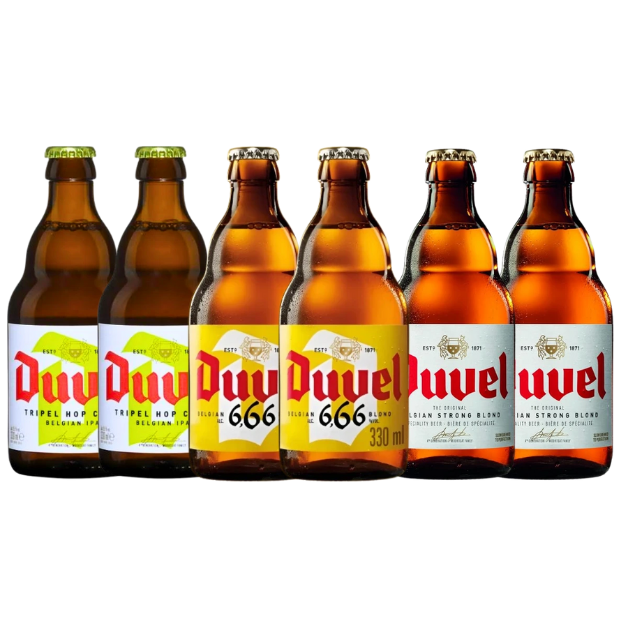 Pack Belga 6un Duvel 330ml — cerveja artesanal