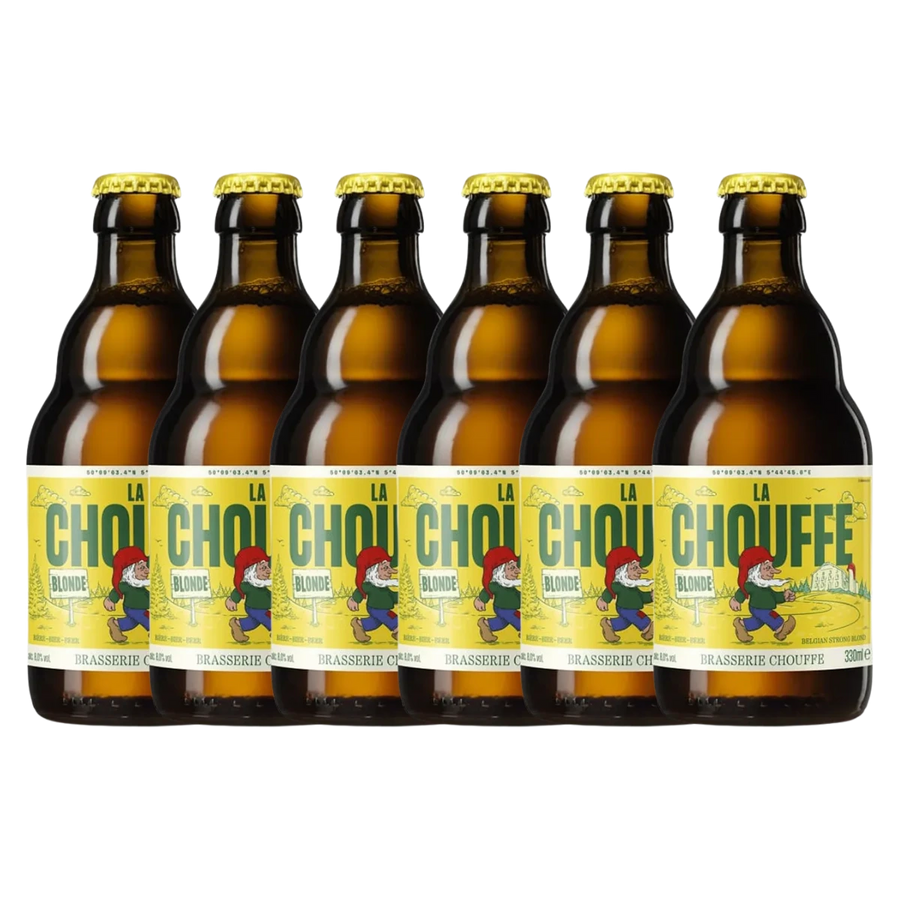 Pack 6un La Chouffe Blond Ale 330ml — cerveja artesanal