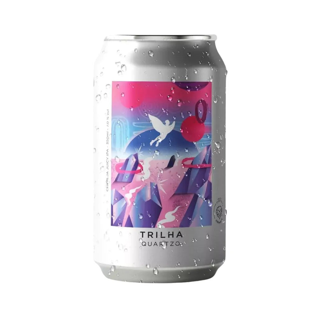 CERVEJA TRILHA QUARTZO JUICY IPA 350ML