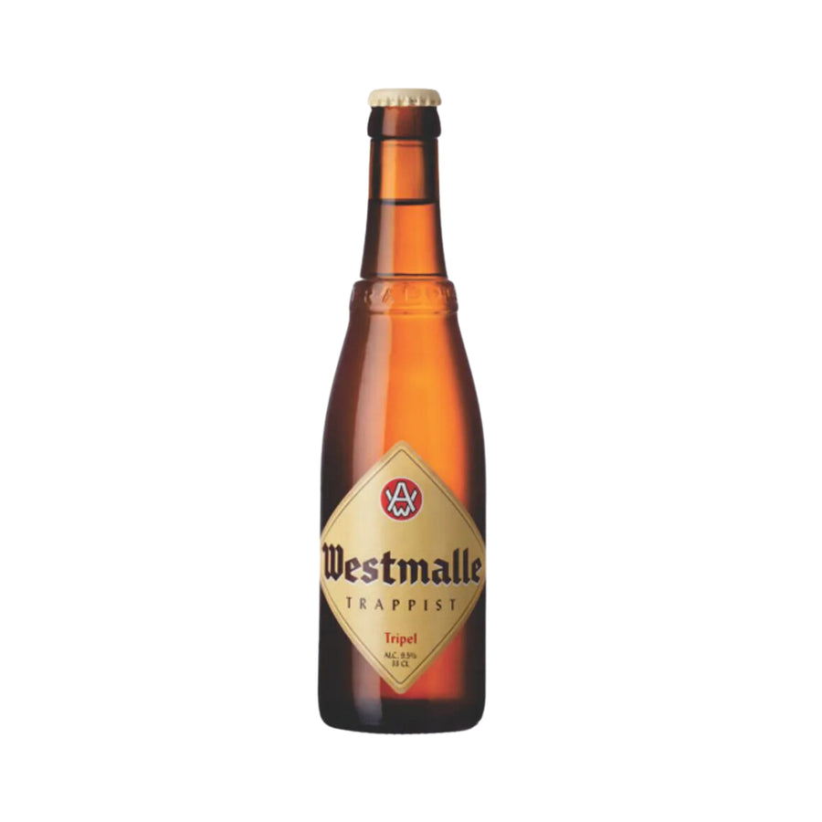 Garrafa de cerveja belga Westmalle Tripel 330 ml — cerveja artesanal