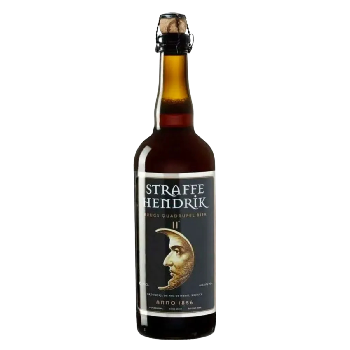 Garrafa de cerveja belga Straffe Hendrik Quadrupel 750 ml