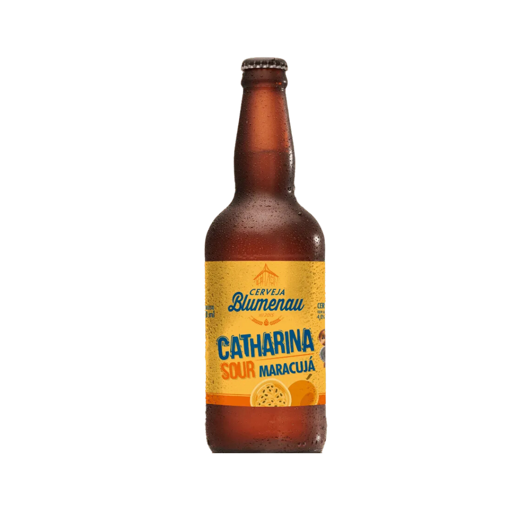 CERVEJA BLUMENAU CATHARINA SOUR MARACUJA 500ML