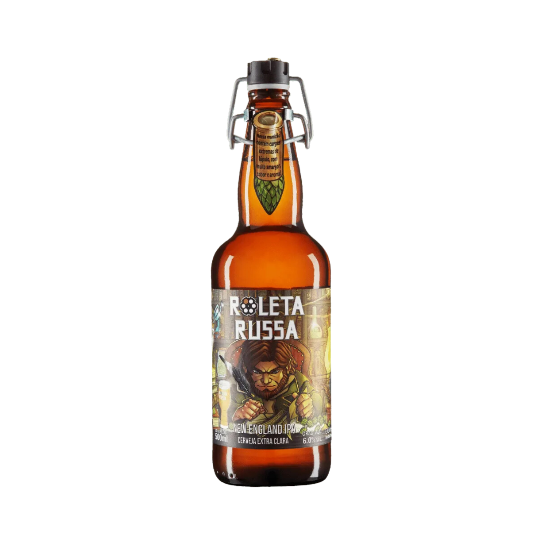 CERVEJA ROLETA RUSSA NEW ENGLAND 500ML