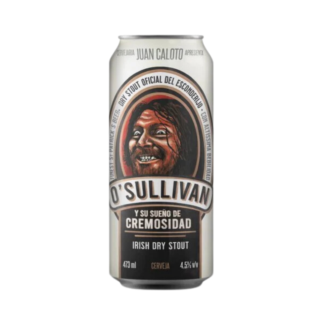 CERVEJA JUAN CALOTO O´SULLIVAN E SU SUENO DE CREMOSIDADE 473ML