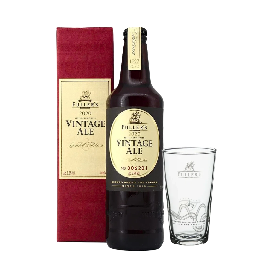 CERV. FULLERS VINTAGE ALE 2020 500ML + COPO BRINDE