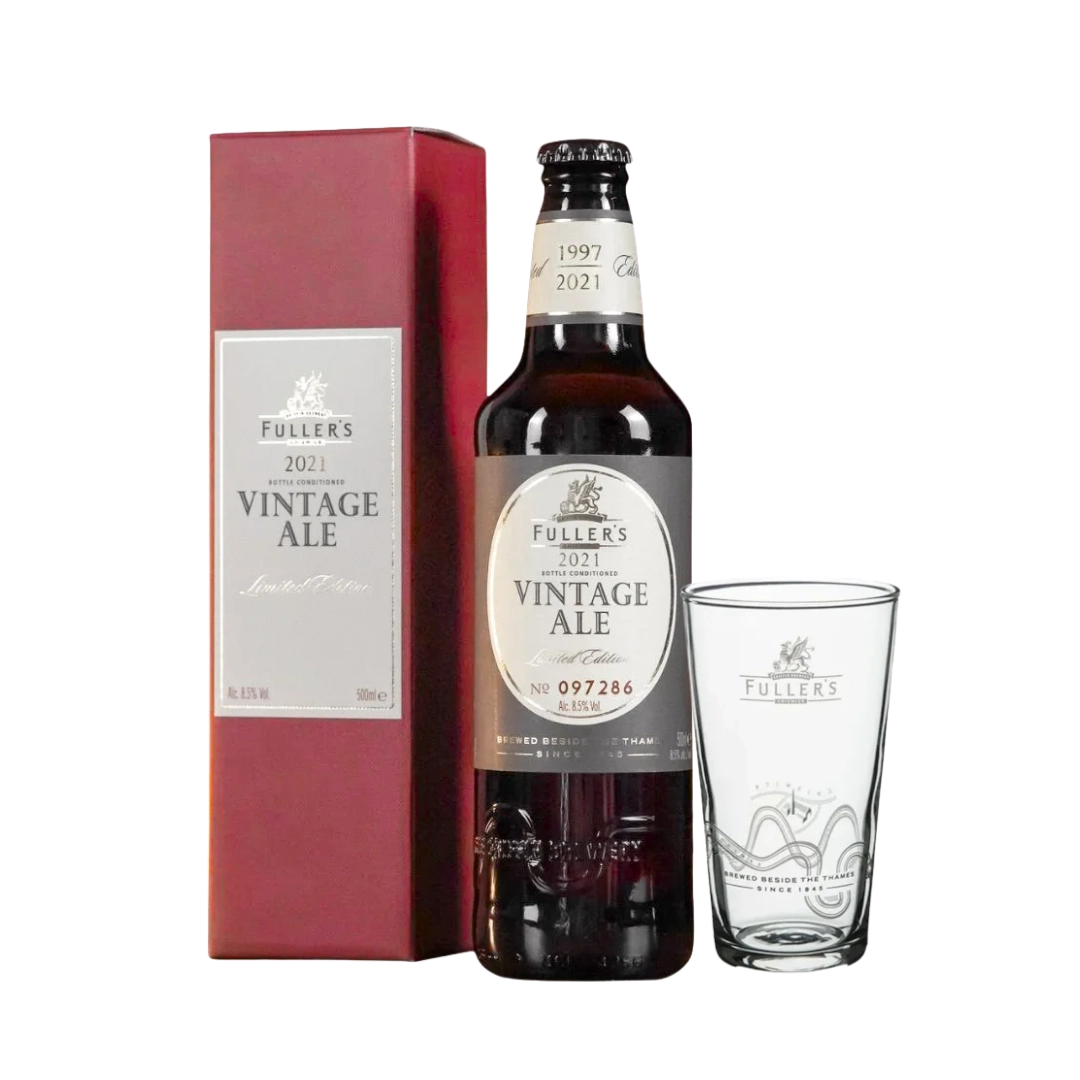 CERV. FULLERS VINTAGE ALE 2021 500ML + COPO BRINDE