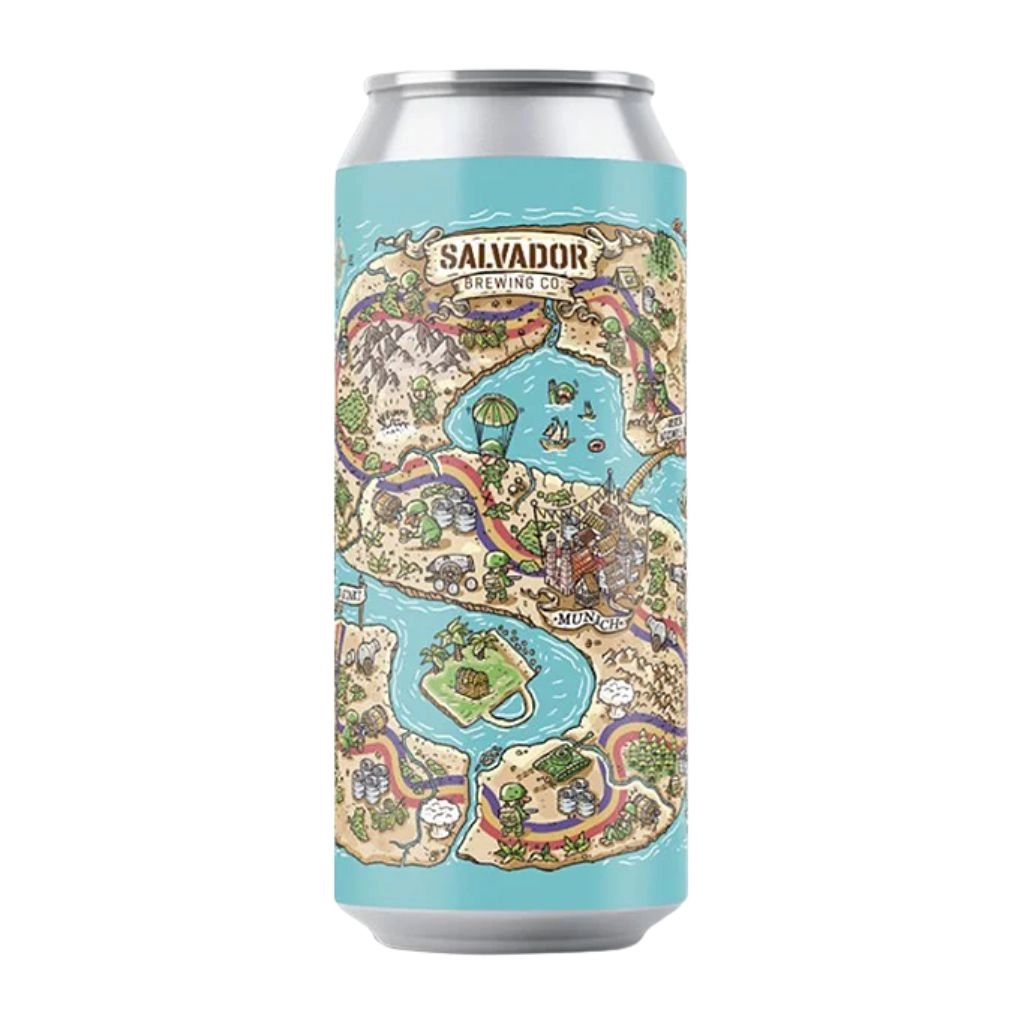 CERVEJA SALVADOR RAINBOWN DIVISION 473ML