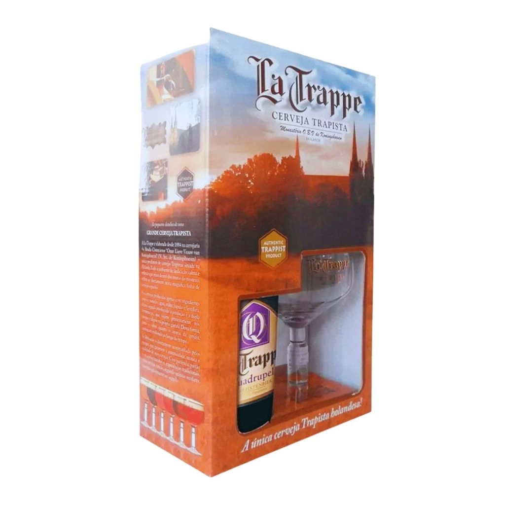 KIT LA TRAPPE QUADRUPEL 750ML